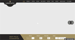 Desktop Screenshot of hotelzurichistanbul.com